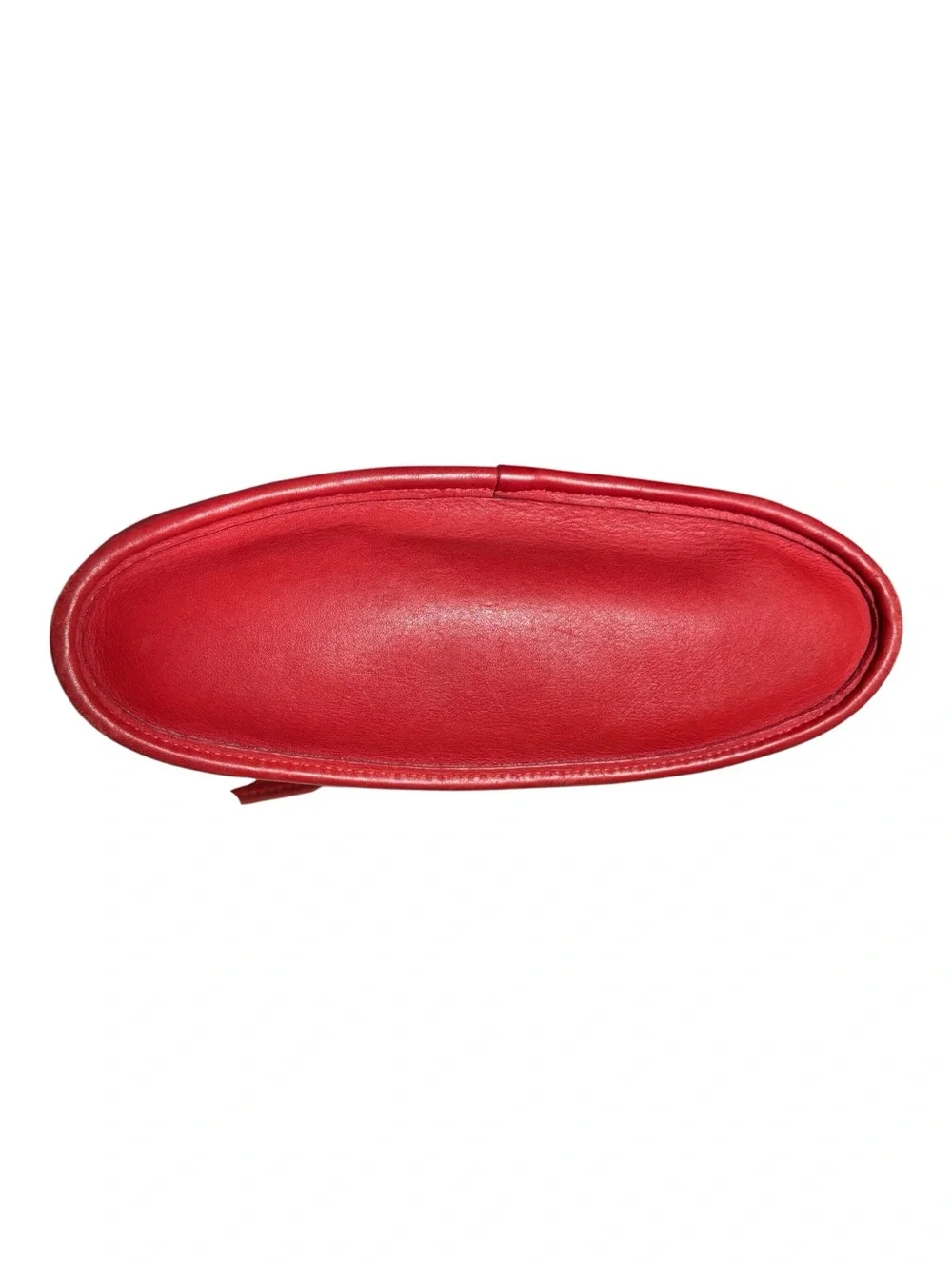 Vintage Coach Slim Duffle, Red
